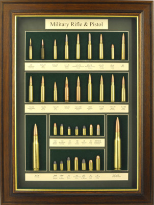 Military Rifle & Pistol Displays & Clocks