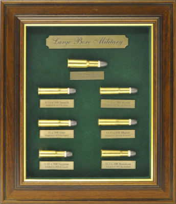 Military Rifle & Pistol Displays & Clocks