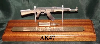 Pewter 1/6 Gun Ornaments