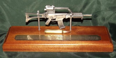 Pewter 1/6 Gun Ornaments