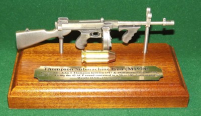 Pewter 1/6 Gun Ornaments
