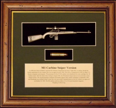 Wall Mounted 1/6 Pewter Guns