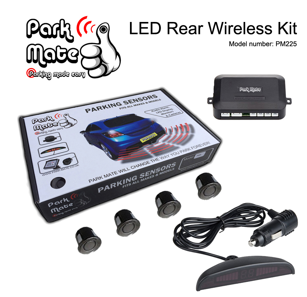 Wireless LED Display Rear Parking Sensor Kit PM225 Park Mate