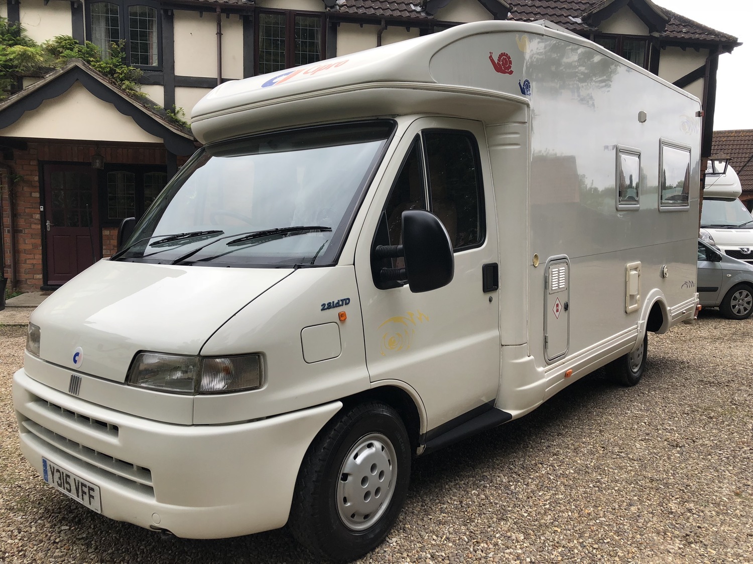 CI Cipro 2 Motorhome 2 Berth 2001 Fiat Ducato 2.8TD Dragonville
