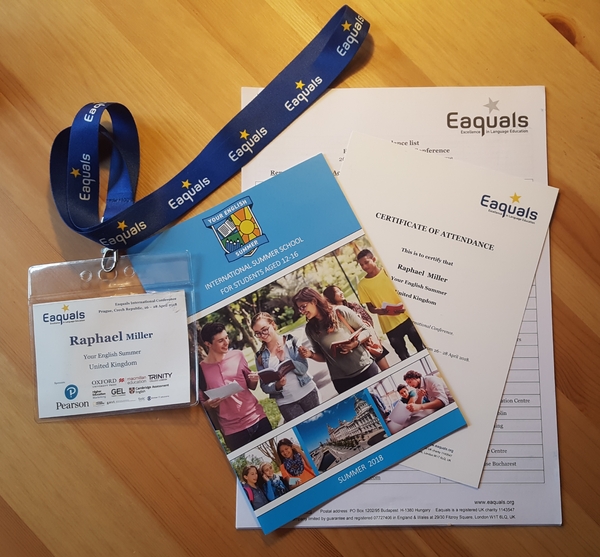 Eaquals conference in Prague 2018