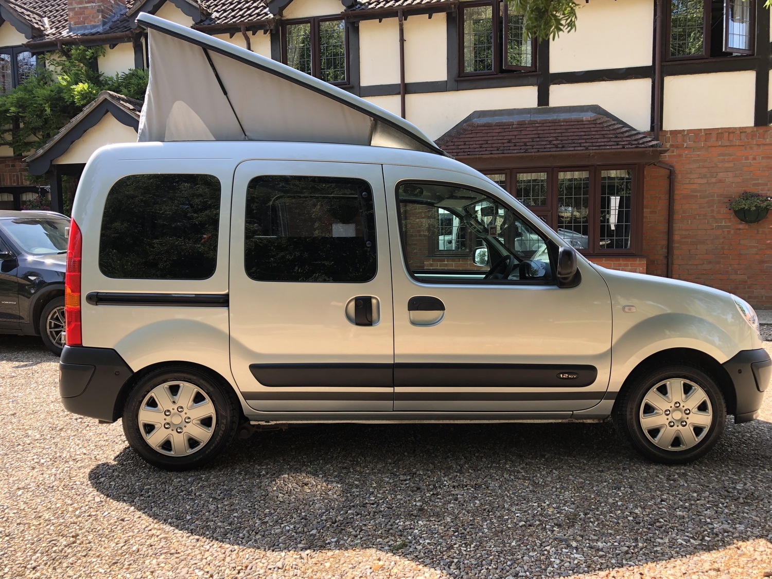 2006 (56reg) Renault Kangoo Camper Van 2 berth 1.2 16V 37504 miles Dragonville Leisure