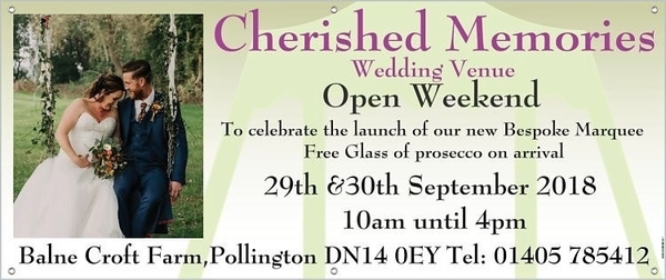 Open Weekend 29th & 30th September 2018