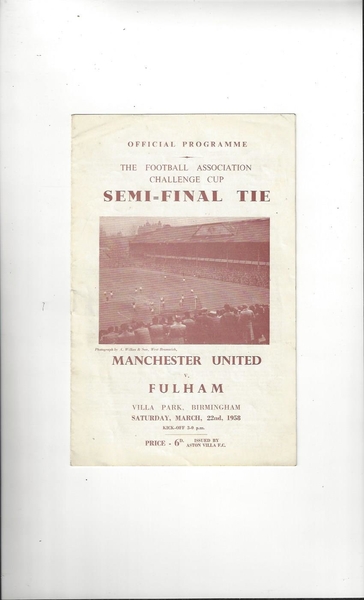 More Football Programmes listed today