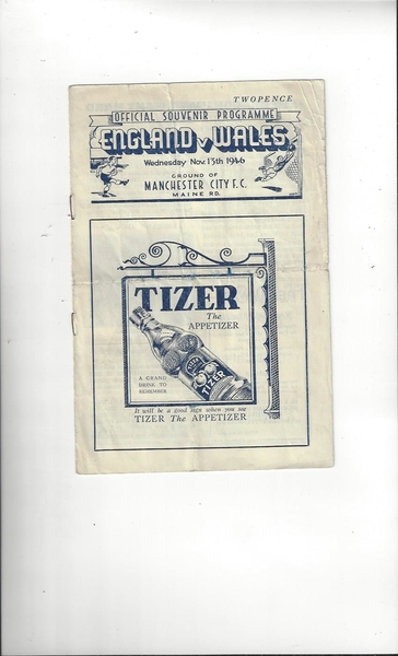Latest Football Programmes Listed today