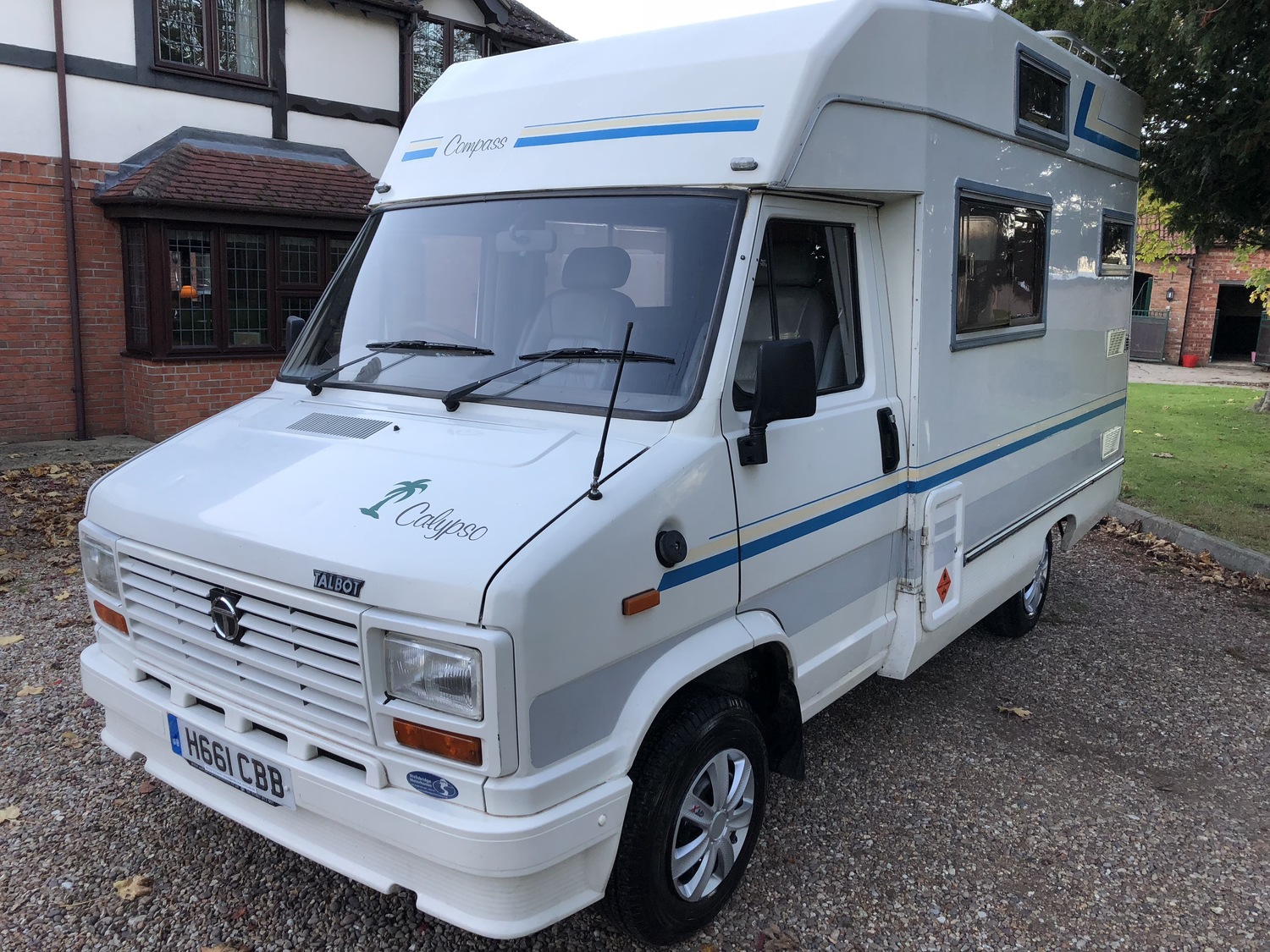 Compass Calypso Motorhome 2 Berth 2.0 Petrol/LPG 1991 Talbot Express
