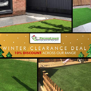 Artificial Lawn Winter Sale 10% Off