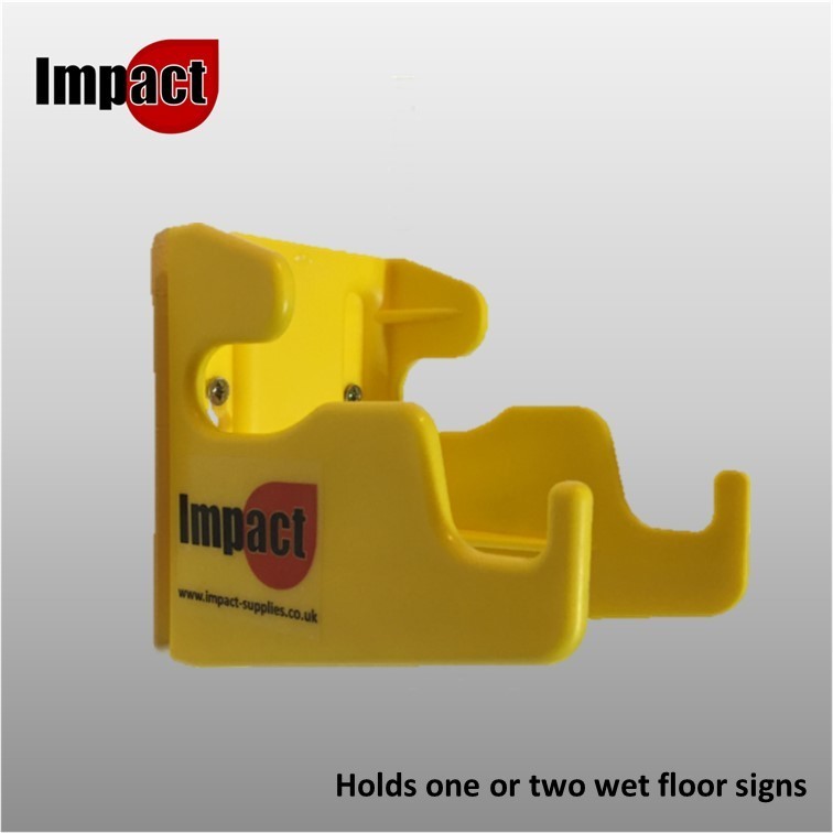 Wet Floor Sign Holder/Bracket Impact Professional Cleaning Solutions