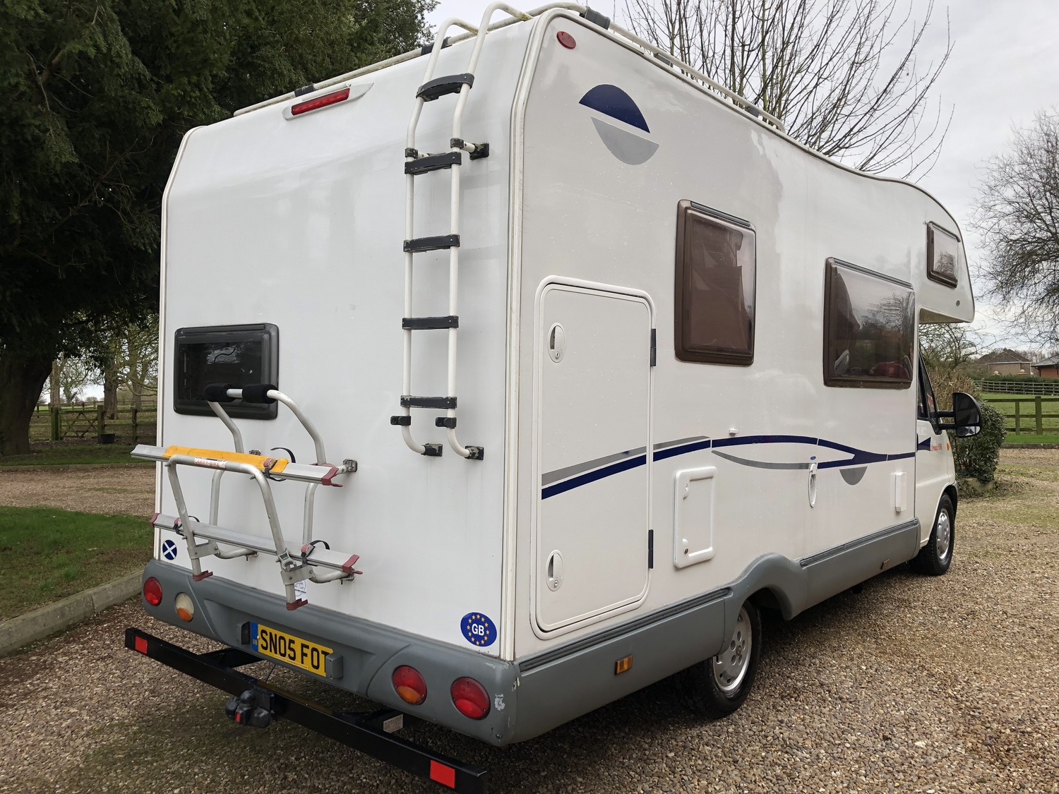 2005 CI Carioca 656 Motorhome 6 Berth Bunk Beds Large Garage Fiat