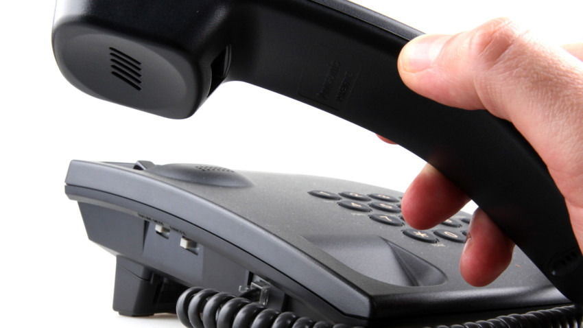 traditional landline phone for businesses