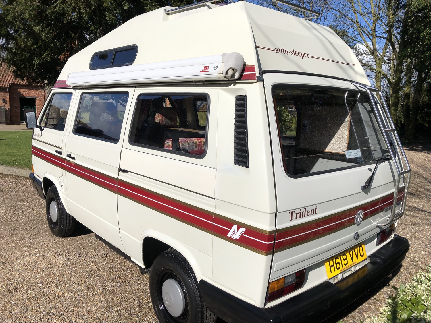 VW Auto Sleeper Trident Camper Van 4 Berth Volkswagen 1990(H)reg P/Ex