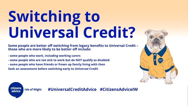 Switching to Universal Credit?