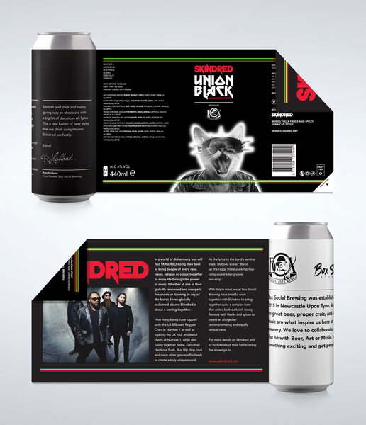 Skindred & Box Social Brewing