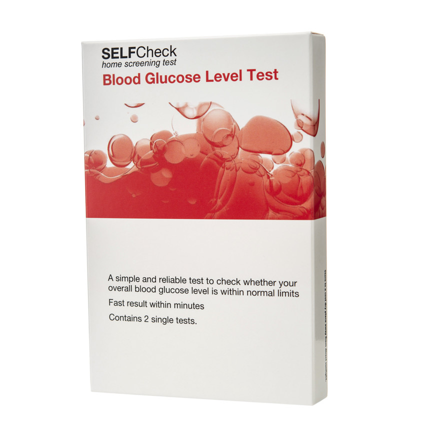 Blood glucose SELFCheck Self Test Kits Medical Self Test Kit