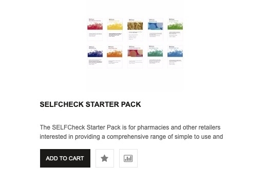Pharmacy SELFCheck Starter Pack