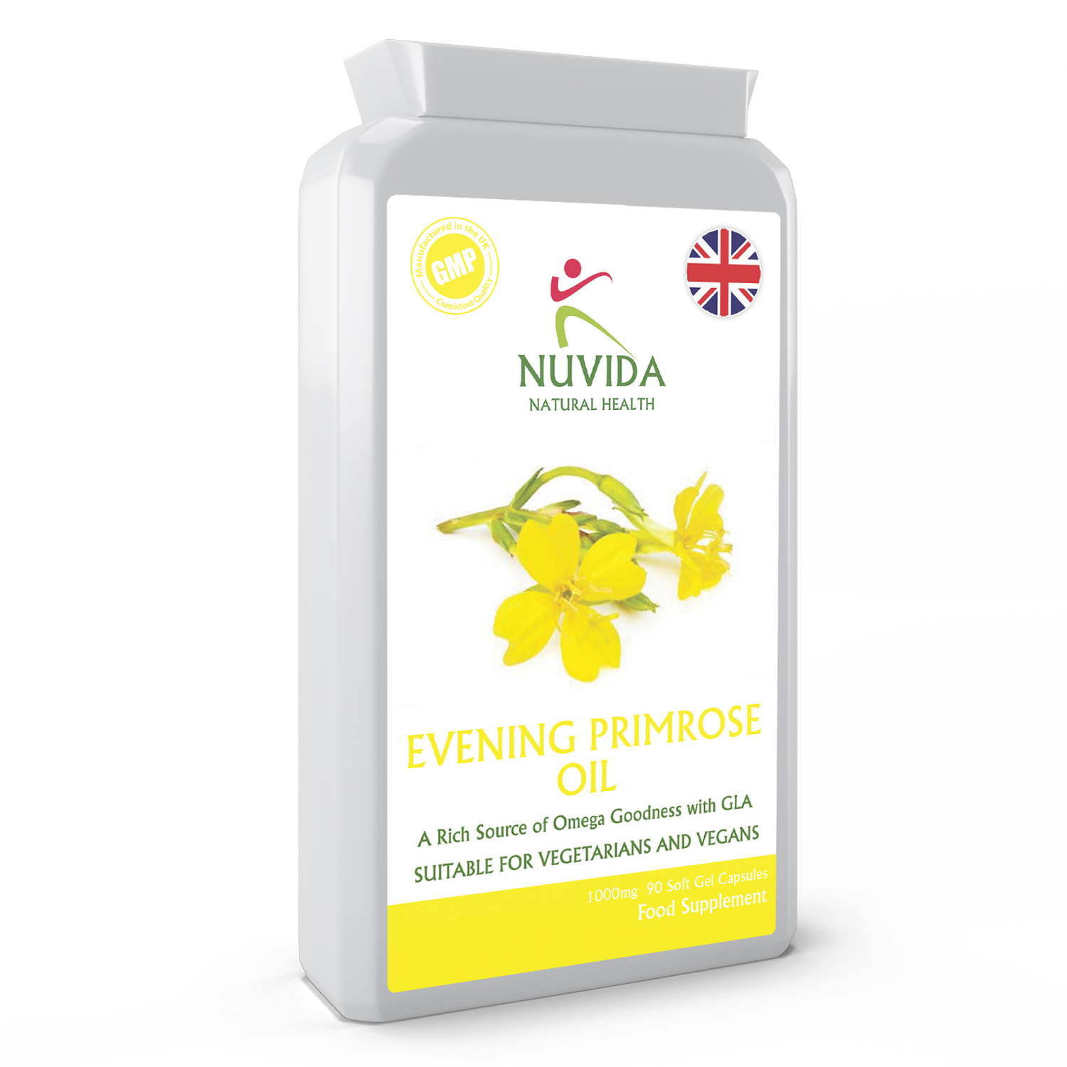 Evening Primrose Oil NUVIDA NATURAL HEALTH Vitamin and Food