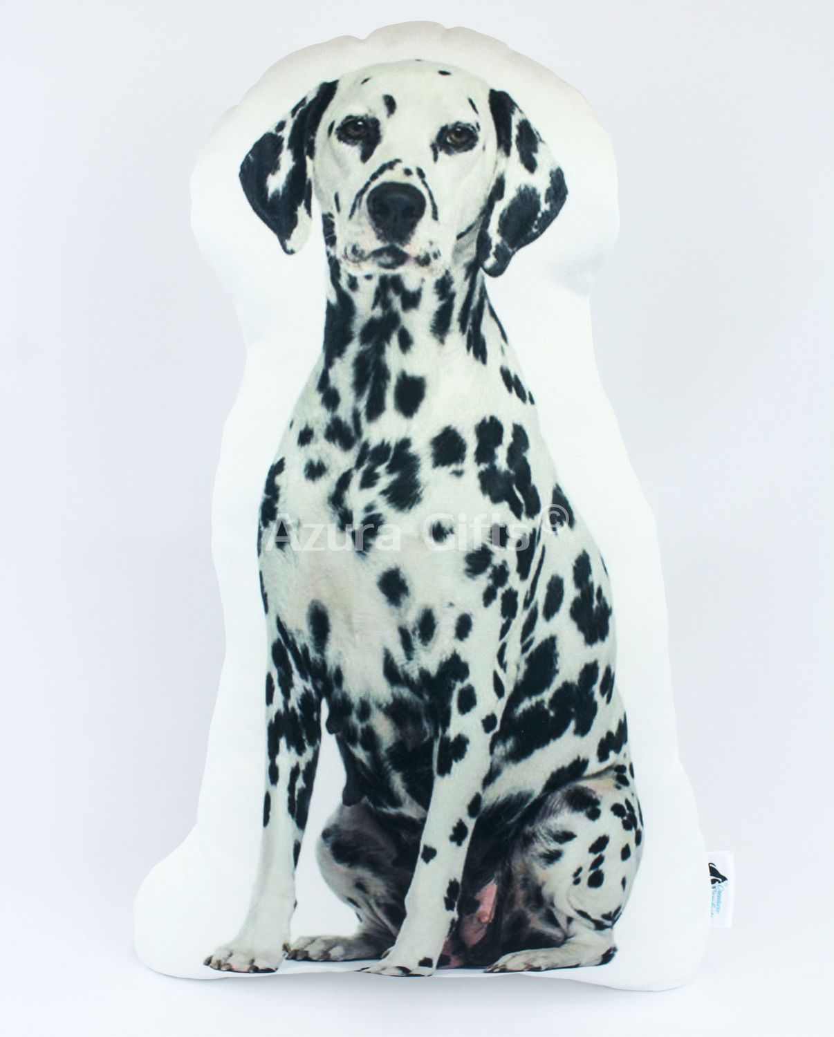 Dalmatian Shaped Dog Cushion Azura Gifts Personalised Cat Dog