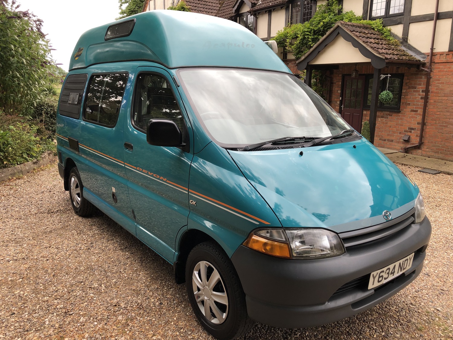 Devon Sunrise Acapulco Camper Van 2 Berth 2001 Toyota Hiace 2.4D