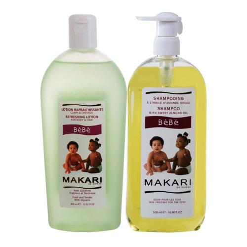 makari baby lotion and refreshing lotion