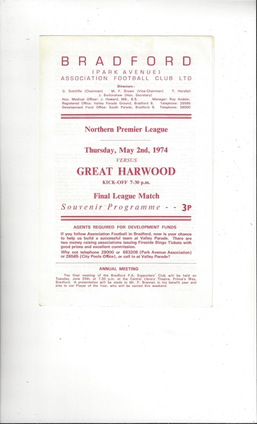Latest News at Bobs Football Programmes