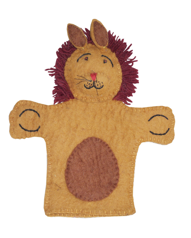 Lion Hand Puppet Funky Yak London Funky Yak Funky Nepal Yak Nepal