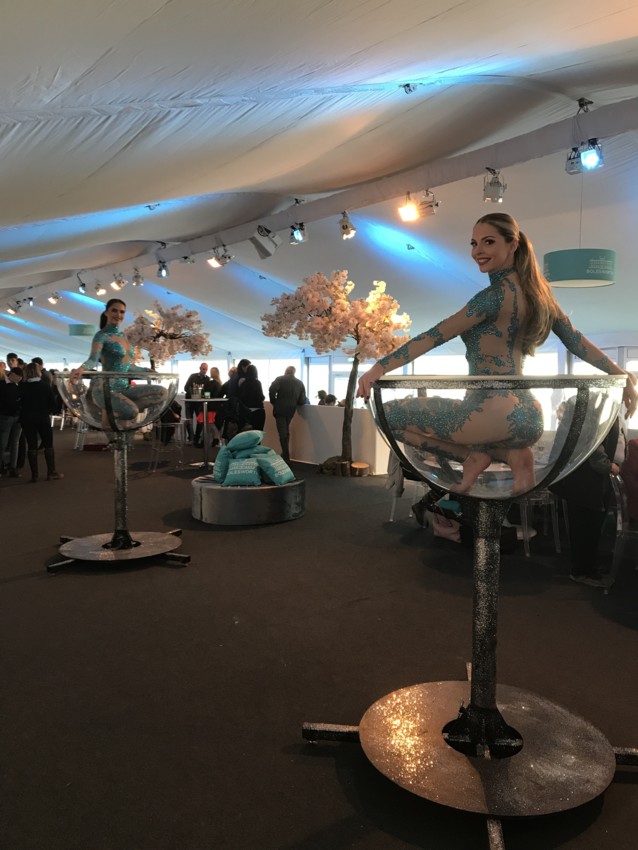 Matching Giant Martini Glass Performers Dancers Entertainment Events UK GMODELS