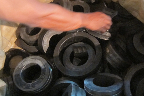 Tungsten rollers