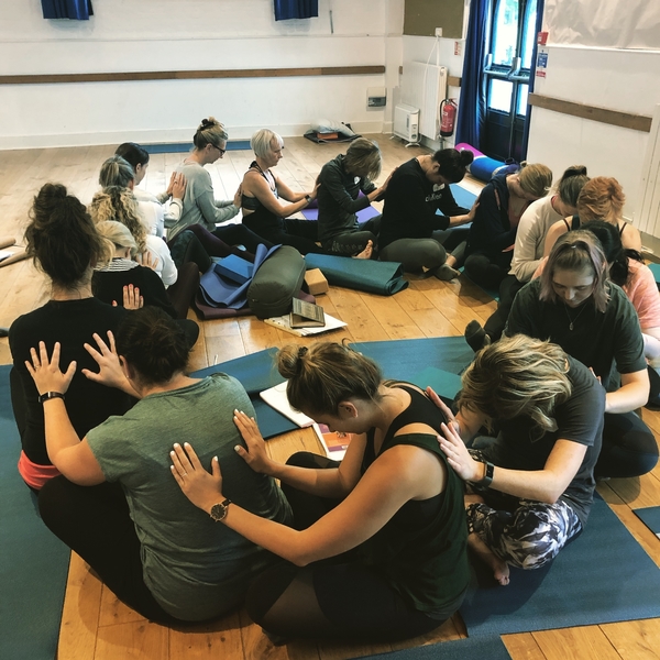 New British Wheel of Yoga Student Teachers.