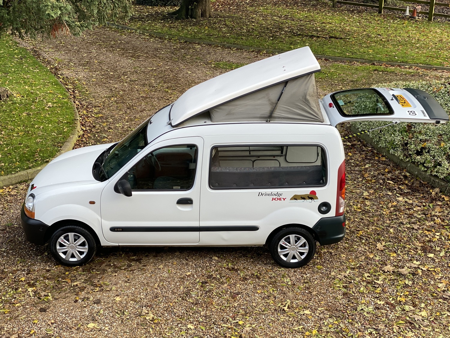 Drivelodge JOEY 1999(T)reg Renault Kangoo 1.9 DCi Micro Camper Van 1 Berth 75334 miles