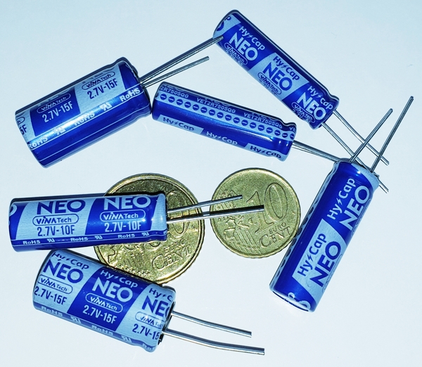 *VINATech have launched a new ground breaking range of 85 Degree C EDLC Super capacitors*