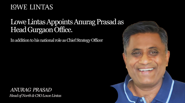Lowe Lintas Appoints Anurag Prasad as Head Gurgaon Office. In addition to his national role as Chief Strategy Officer