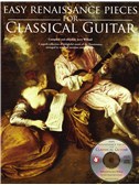 Easy Renaissance Pieces For Classical Guitar. Guitar Tab Sheet Music, CD