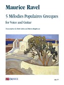 Maurice Ravel: 5 Melodies Populaires Grecques