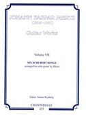 Johann Kaspar Mertz: Guitar Works Volume 7 - Six Schubert Songs