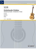 Fernando Sor: Einleitende Etüden Op. 60. Guitar Sheet Music