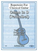 Johann Pachelbel: Canon In D (Guitar)