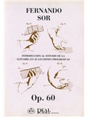 Fernando Sor: Introducci�n al Estudio de la Guitarra en 25 Lecciones Progresivas, Op.60. Book