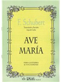 Franz Schubert: Ave Mar�a para Guitarra (6 y 8 Cuerdas). Sheet Music