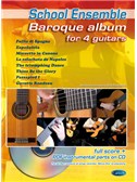 Baroque Album for 4 Guitars. Sheet Music, CD-Rom