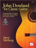 John Downland For Classic Guitar (Book/Online Audio)