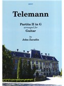 Georg Philipp Telemann: Partita II In G (Guitar)