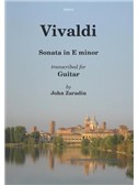 Antonio Vivaldi: Sonata In E Minor - Solo Guitar
