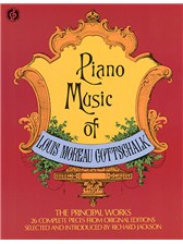 Louis Moreau Gottschalk: Piano Music Books | Piano