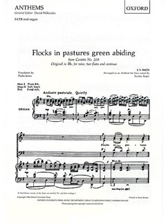 j s bach flocks in pastures green abiding organ accompaniment js bach sheet music