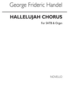 g f handel hallelujah chorus original octavo edition organ hallelujah chorus sheet music
