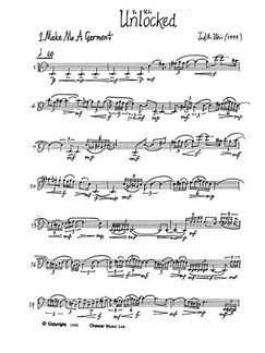 judith weir unlocked for solo cello cello sheet music sheet solo cello sheet music